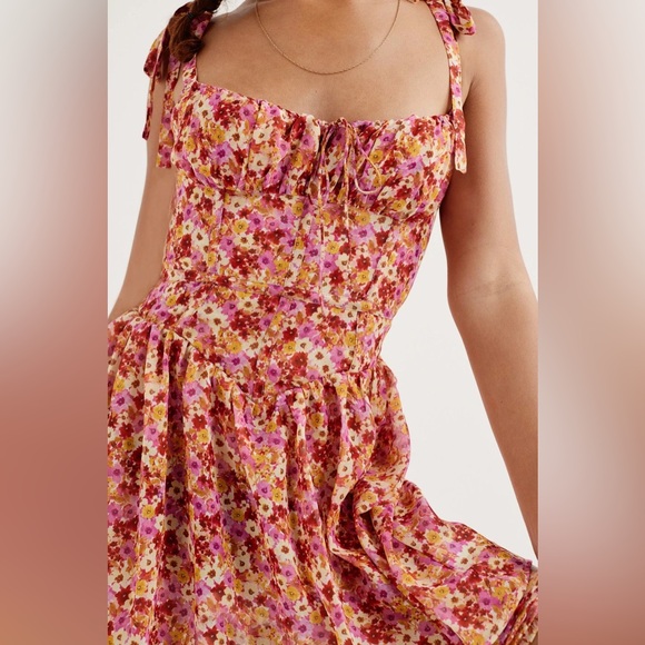 For love & lemons Felicia Mini Dress size M - Picture 2 of 7